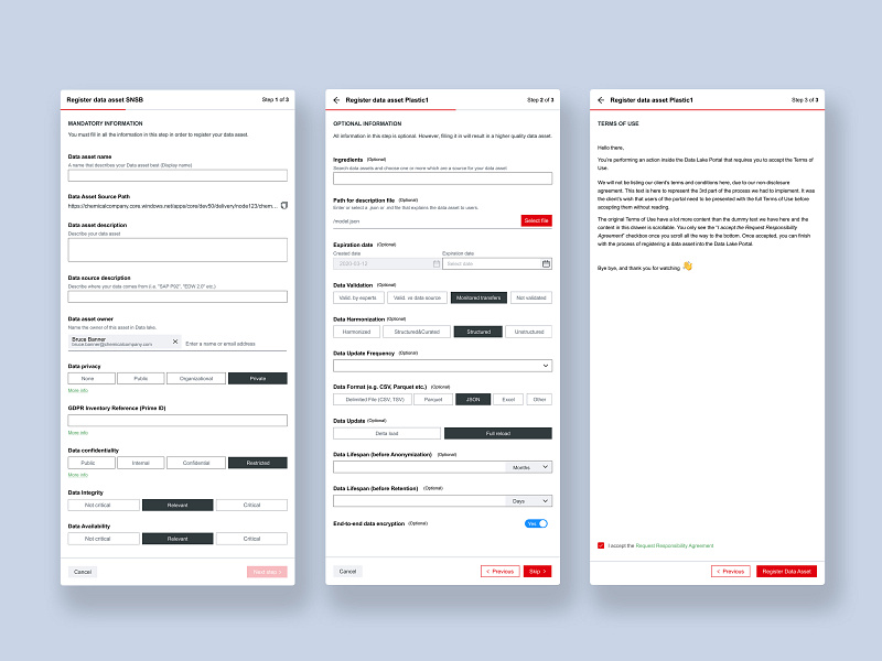 Long Form Design cloud data data management design form design long form process ui ux