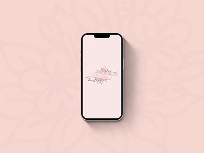 Stay Positive Mobile Wallpaper | Weekly Warm-up banner branding design floral floral banner flowers graphic design handdrawn illustration logo mobile wallpaper phone pink pretty rose gold stay positive typography ui vector wallpaper