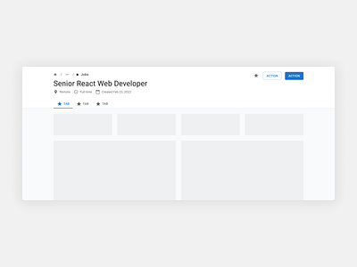 Page heading - MUI for Figma Material material mui for figma page header page heading react