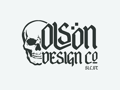 ODCo Logo branding design illustration logo metal retro vector