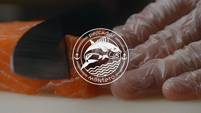 Fish & Seafood Shop Brand Identity | Pescados Montero brand brand identity branding business concetp creative design graphic design illustrator logo logo design modern photoshop seafood shop ui vector web