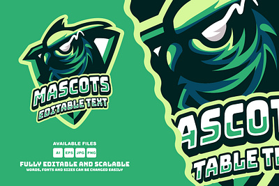 Owl Mascots Logo Esports animals branding design eagle illustration logocharacters mascots owl ui