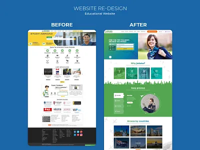 Website Re-design creative design landingpage landingpagedesign re design ui webdesign