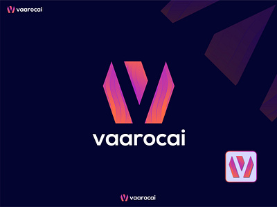 Letter V / Vaarocai logo brandidentity branding businesslogo creaitive creaivelogo creativity dribble flat graphic design grkhan lettermark logo logodesign logodesigner minimal modern popularlogo portfolio professionallogo vector
