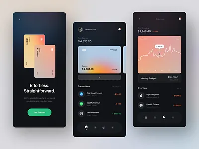 Capital Β· Finance Mobile App app bank banking banking app clean design finance finance app financial financial app fintech ios minimalist mobile mobile app mobile app design mobile design mobile ui ui ux