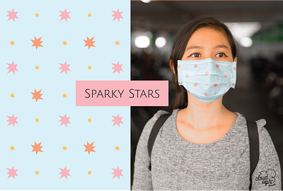 Sparky Stars Seamless Pattern art licensing designer graphic design illustration licensing pattern pattern designer patterns seamless pattern sparks stars surface design surface pattern design