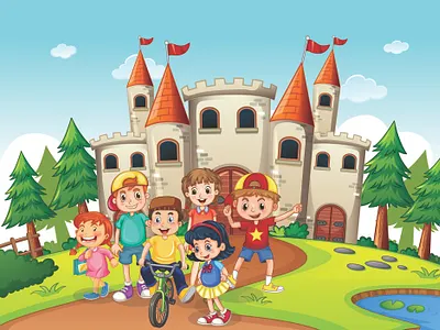 Illu book cover book design book illustration children children book cover design illustration kids kids book cover vector