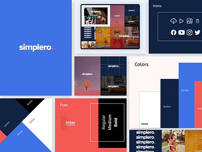 Simplero - Brand Identity accessibility branding business dashboard design education hero landing page online business product table ui ux webapp website
