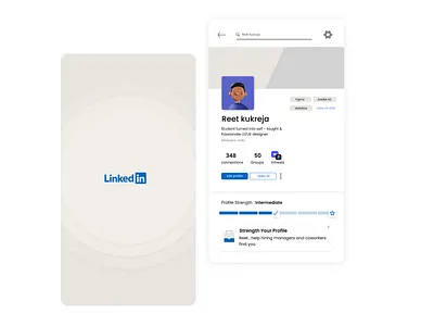 LinkedIn Redesign design figma linkedin linkedinredesign logo mordern newui redesign reetkukreja ui uiux ux