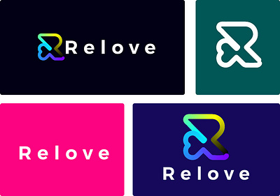 Re love abstract logo, logo, modern logo 3d abstrack logo abstract animation brand brand identity branding graphic design icon logo logo designer logodesign logos logotype love motion graphics popular logo typrographic ui vector