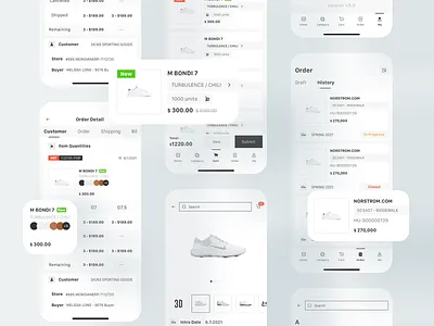A vendor App app business design iphone ui ux