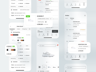 A vendor App app business design iphone ui ux