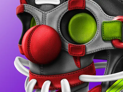 Clown NFT 2d 3d art clown crypto desigm graphic design illustration nft skull skulls texture