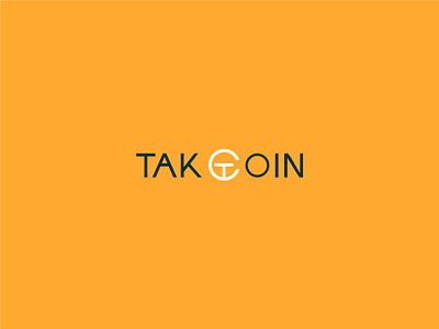 TAKCOIN Logo identity branding cryptologo design flat graphic design hirelogodesigner illustration logo logodesign logogdesigner minimal vector