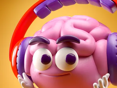 CEREBRO 3d brain c4d cerebro character illustration octane render