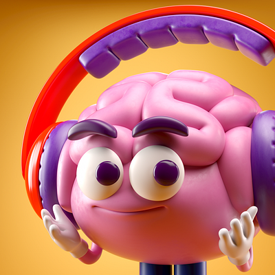 CEREBRO 3d brain c4d cerebro character illustration octane render
