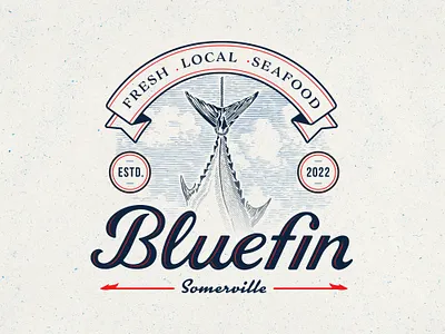 Bluefin Raw Bar Logo
