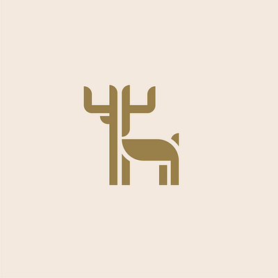 Deer Logo Design branding design illustration illustrator logo logo design logodesign vector