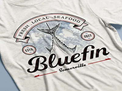 Bluefin Raw Bar Apparel Design
