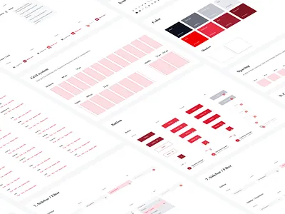 UI KIT / Morgan & Westfield 8px branding color design design system mobile perspective prototype spacing typography ui ui kit user experience user interface ux website wireframe