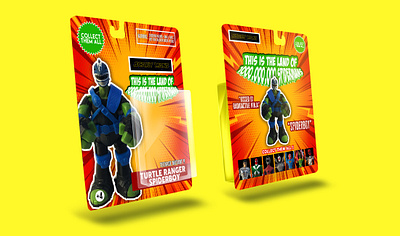 CUSTOM CARDBACK PACKAGING FOR AN ACTION FIGURE "COMISSION WORK" 3d branding design graphic design packaging