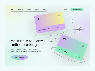 ~ online banking – website ~ bank bank card banking app banking website bankingapp clean credit card debit card finance app green landing page mobile banking mobile banking app money transfer online banking purple spendings ui web design website design