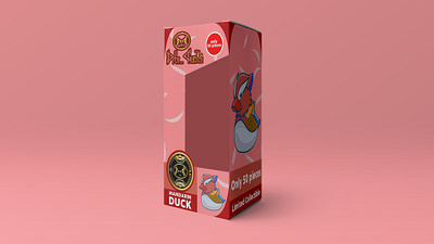 CUSTOM BOX PACKAGING FOR AN ACTION "COMISSION WORK" 3d branding design graphic design packaging