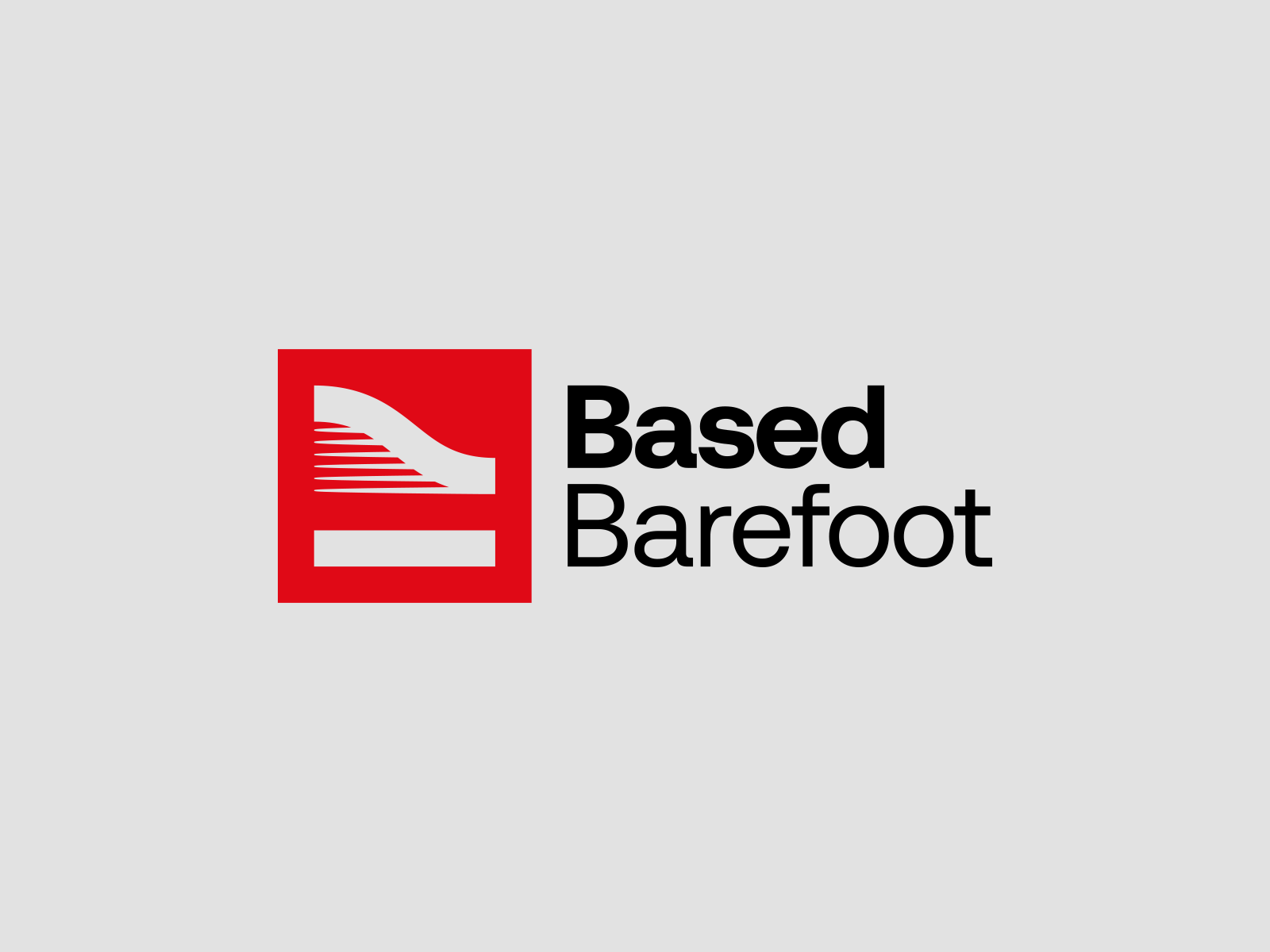 Based Barefoot Logo by The Monochromatic Institute on Dribbble