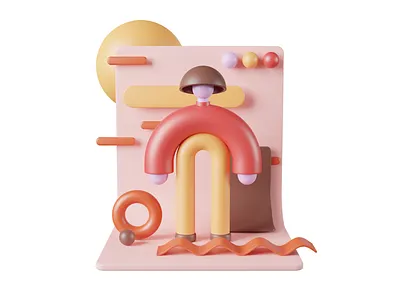 3d Dude 3d adobe c4d character cinema4d graphic design illustration materials person