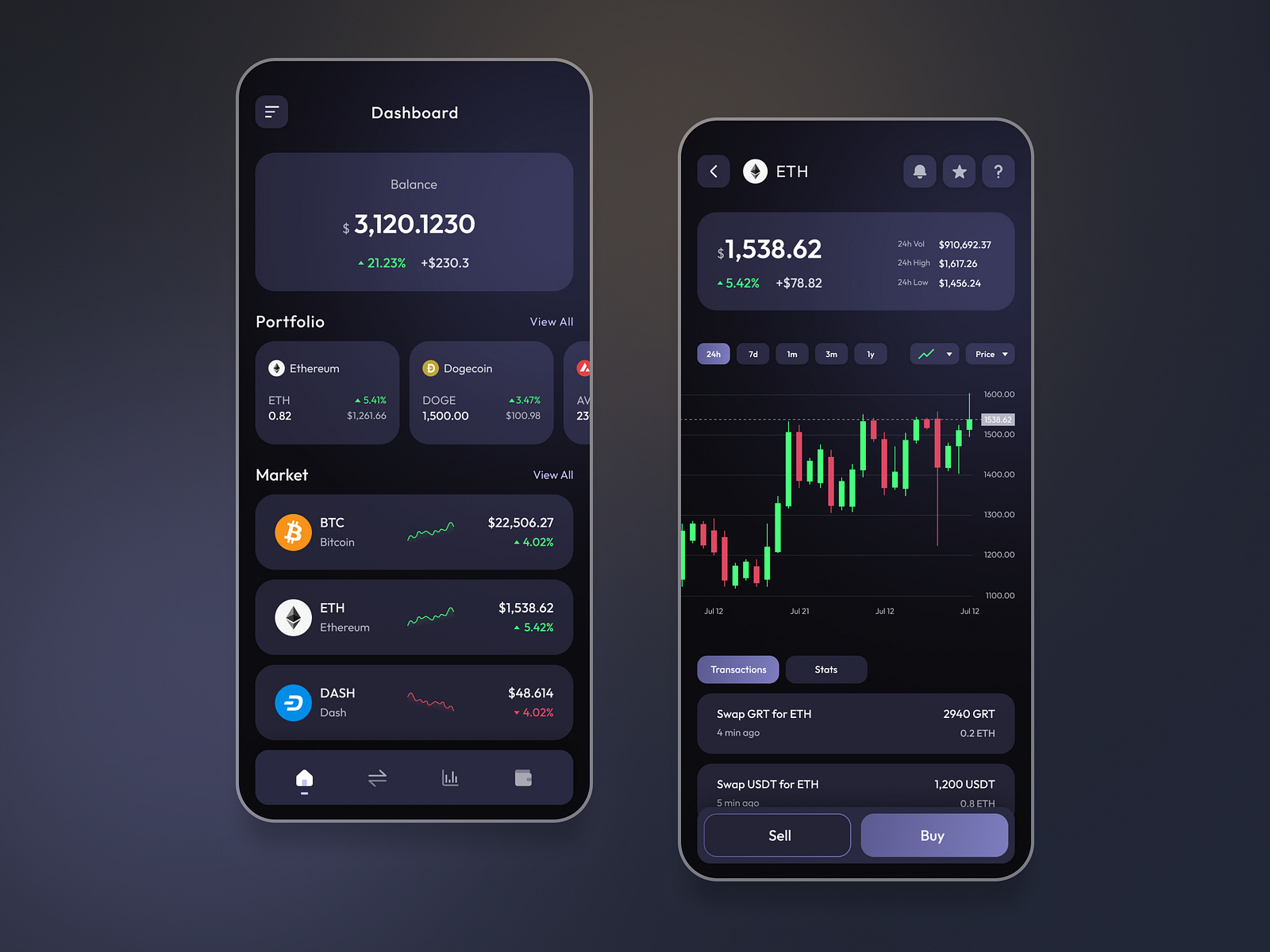 crypto app wallet to exchange