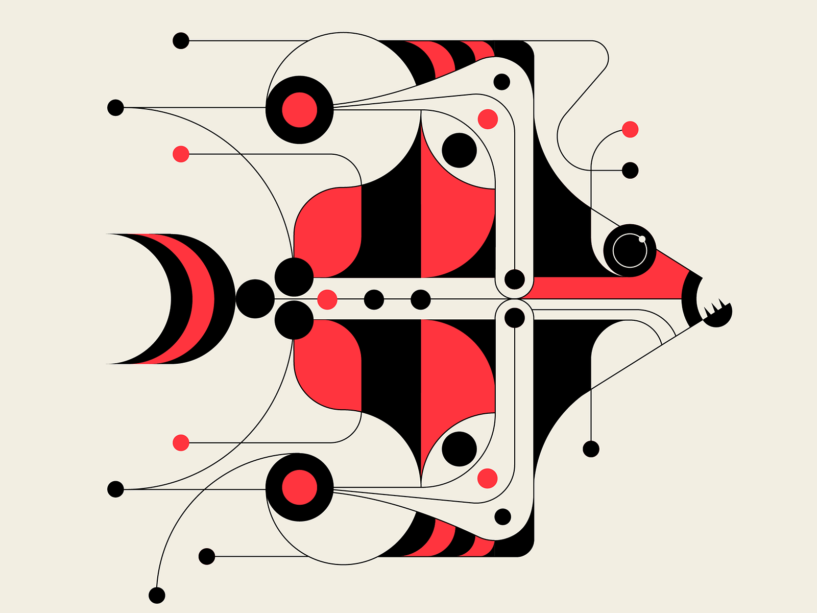 Strange Fish by TRÜF on Dribbble