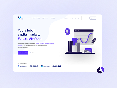 Fintech Website UI Design bestdesign cleandesign dribbbleshot figma fintech freelancer minimalistic productdesigner ui uidesigner uiinspiration uiux unsplash userexperience userinterface ux uxdesigner uxui webdesign websitedesign