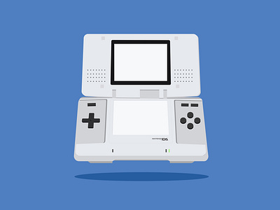 Nintendo DS 3ds adobe illustrator design ds flatdesign gameboy gaming handheld illustration nds nintendo nintendo 3ds nintendo ds nintendo handheld wacom cintiq