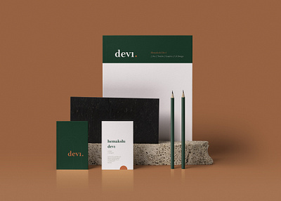 Brand Identity - Devi branding des design graphic design illustration illustrator logo typography vector