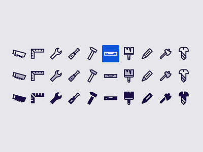 Tools icon set graphic design icon iconography icons nielsjoop tool toolbox tools