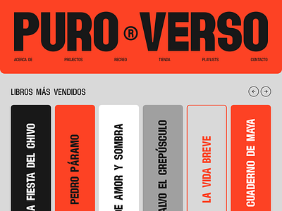 Puro Verso Bookshop Exploration book books brand branding clean design ecommerce graphic design read reading sire ui vector