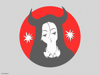 girls in a circle_02 anime artwork cartoon doodle drawing graphic design illustration illustration art lineart lineillustration retro sketch