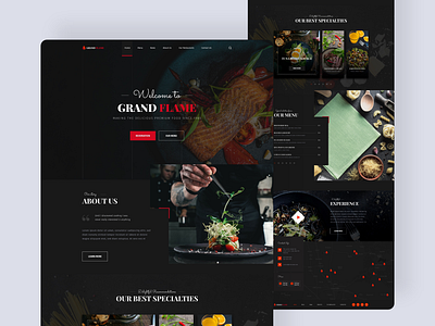 Grand Flame web site