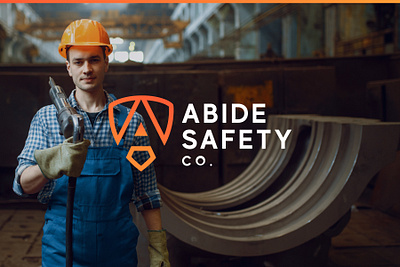 Abide Safety Co. Branding abide blue collar brand identity branding construction graphic design logo nebraska osha safety visual identity