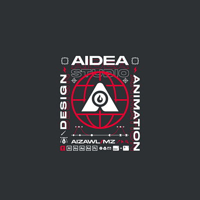 Aidea Studio Tee Design aidea apparel design graphic idea studio t shirt tee tshirt vector