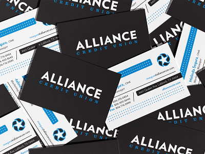 Alliance Credit Union Re-Brand bank branding credit union digital finance logo outdoor print rebrand typo typography