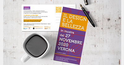 Il Design e la Bellezza brand identity branding event flayer graphic design