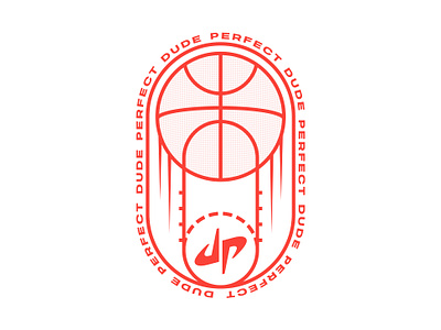 DUDE PERFECT // Apparel apparel badge bold brand brand identity branding clean dude perfect emblem icon identity illustration logo logos merch modern simple sport sports vanguard