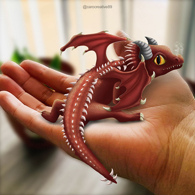 My Pet Dragon animal animation design dragon fantasy illustration reptile