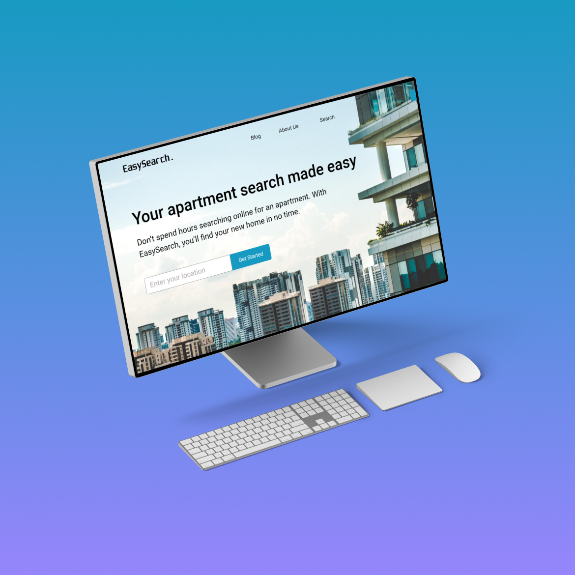Example of EasySearch-Responsive Website Case Study