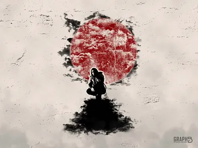 M O O N L I G H T M A D N E S S illustration photoshop theme