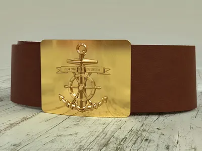 Marine Belt Plaque Rendering 3d 3d illustration 3d modeling 3d rendering 3d showcase 3d visualization anchor cad modeling design marine belt plaque product modeling product rendering product visualization rendering