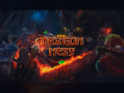 New Dragon Nest! Game logo 3d 3d logo app art dark logo digitalnox dragon nest dragon nest wallpaper drawing game app game art game design game interface game logo game wallpaper mate painting ui ux web design