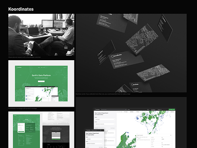 Koordinates design portfolio site