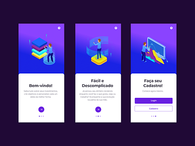 Onboarding app appdesign design interface mobile onboarding ui uidesign uiux web webdesign